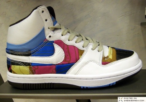 Nike WMNS Court Force High   Patchwork