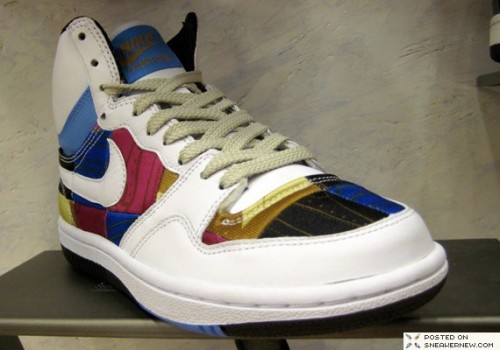 Nike WMNS Court Force High   Patchwork