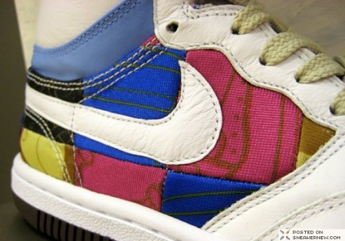 Nike WMNS Court Force High   Patchwork