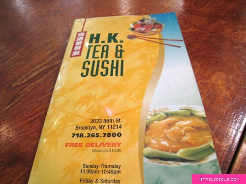 H.K. Tea & Sushi   01.12.2008