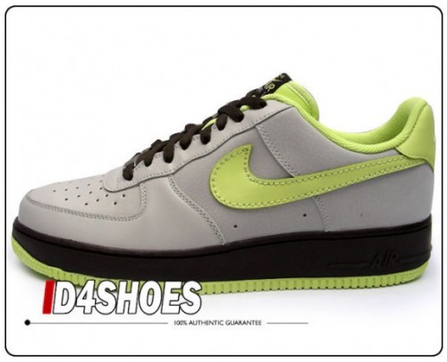 Nike WMNS Air Force 1   Granite Lime Dark Cinder