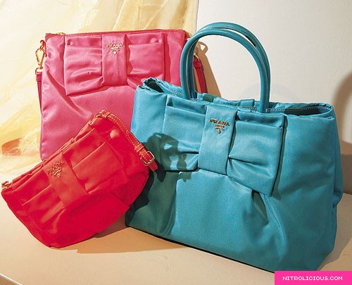 Prada Tessuto Fiocco Handbags