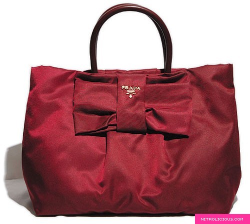 Prada Tessuto Fiocco Handbags
