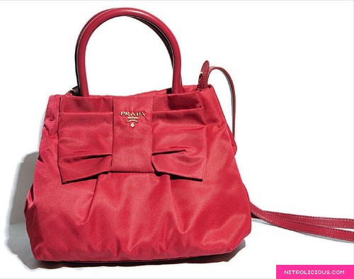 Prada Tessuto Fiocco Handbags