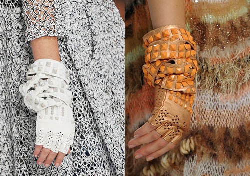 Rodarte Fall 2008 RTW   Studded Fingerless Gloves