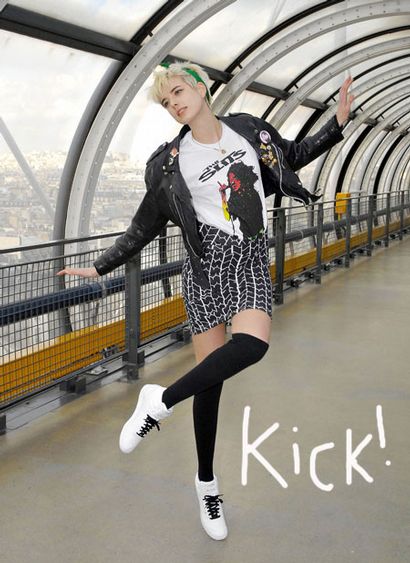 Agyness Deyn for Reebok