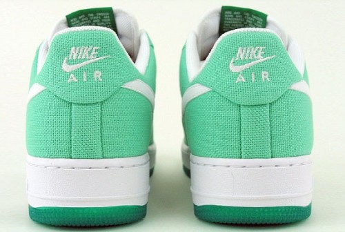 Nike Air Force 1 WMNS Canvas   Lucky Green
