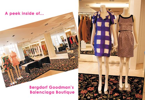 Bergdorf Goodmans Balenciaga Boutique