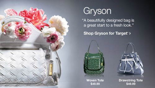 Gryson for Target   Available Now