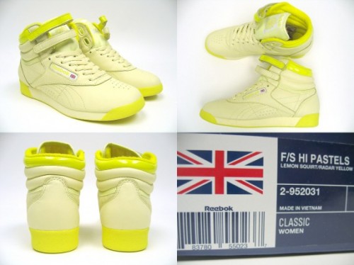 Reebok x Milkfed Freestyle Hi Pastels