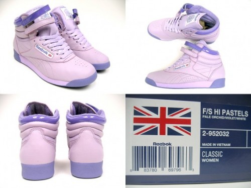 Reebok x Milkfed Freestyle Hi Pastels