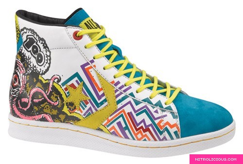 Converse 1HUND(RED) Artist #22: Colletivo Design Cycloptopus