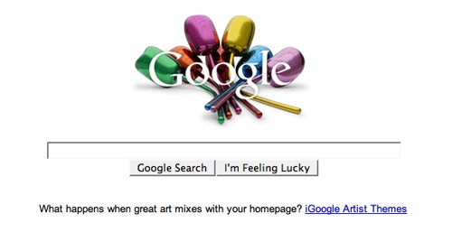 iGoogle Artist Themes