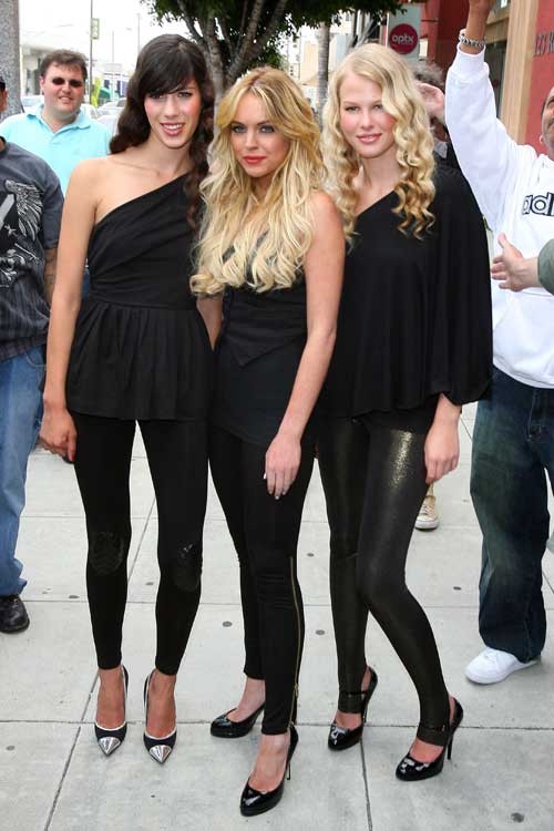 Lindsay Lohan Launches 6126 Leggings Line