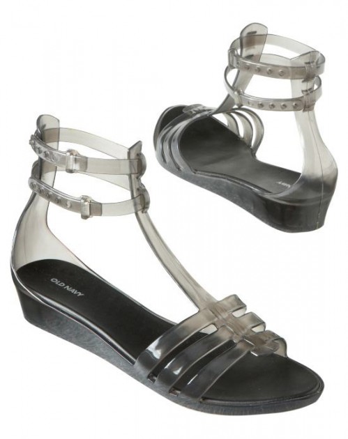 Old Navy Ankle Strap Gladiator Jelly Sandals