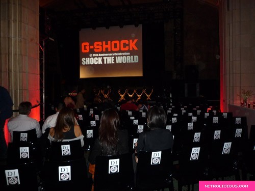 Casio G Shock 25th Anniversary Party