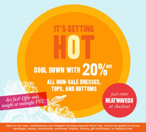 Shopbop.com   20% Off for 1 Day Only!