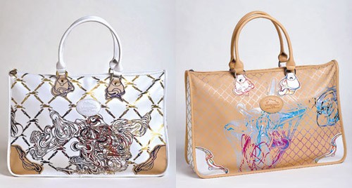 Limited Edition Longchamp x Jean Luc Moerman Bags