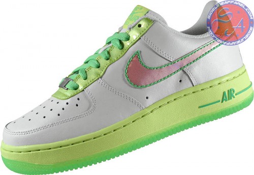 Nike Air Force 1 GS - White - Tourmaline - Pink