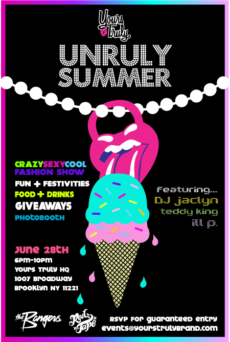 Yours Truly Unruly Summer 08 Collection