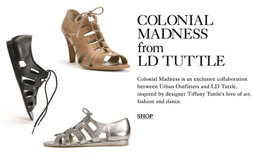 Urban Outfitters x LD Tuttle   Colonial Madness