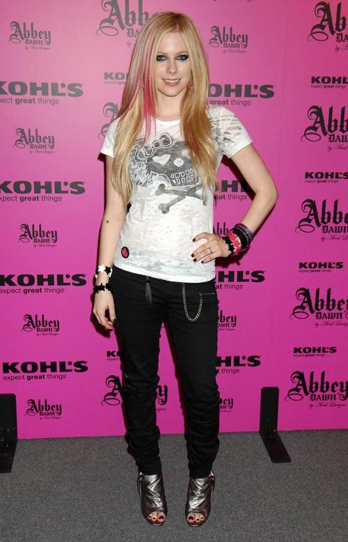 avril lavigne fashion style. Avril Lavigne#39;s Abbey Dawn