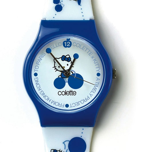 colette x SILLY THING x Hello Kitty Black Wonder Watch