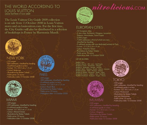 Louis Vuitton City Guide 2009