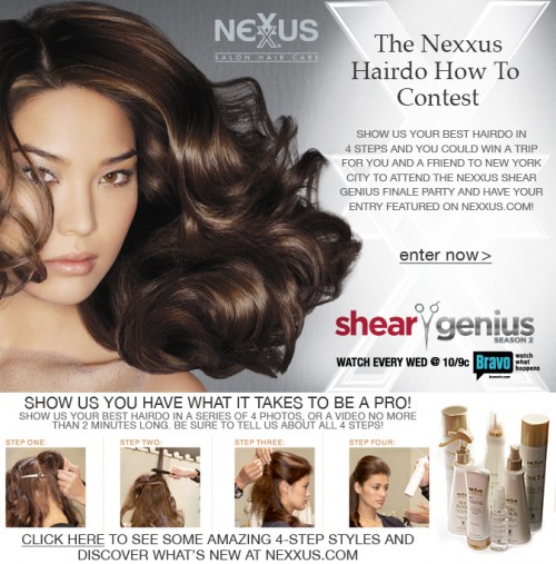 Nexxus Hairdo How To Contest
