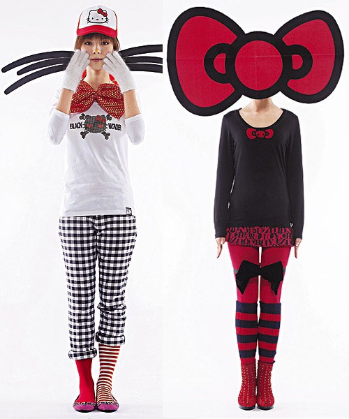 black hello kitty images