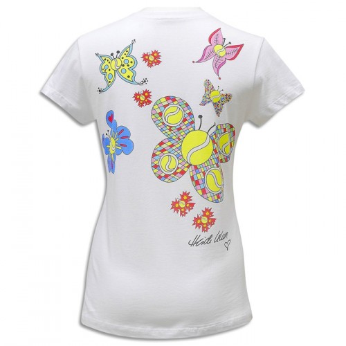 US Open 2008 Womens Butterfly Tee by Heidi Klum