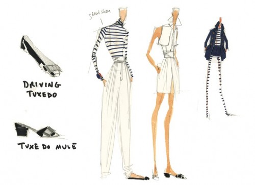 Isaac Mizrahi’s Debut Collection for Liz Claiborne   Sketches