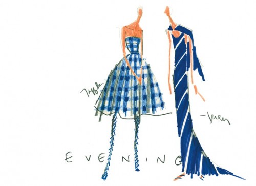 Isaac Mizrahi’s Debut Collection for Liz Claiborne   Sketches