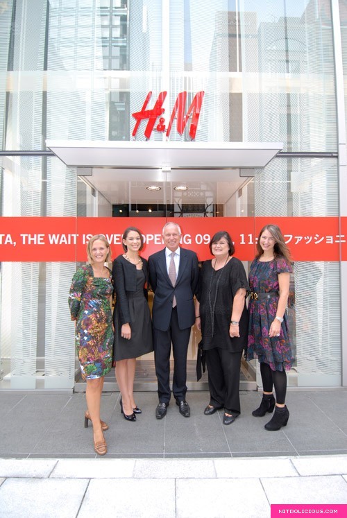 H&M Ginza, Japan Store Opening   September 13, 2008