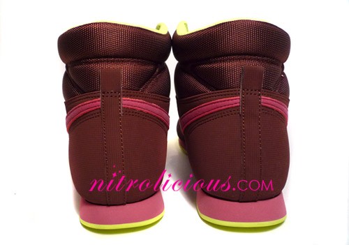 Nike WMNS Aerofit High - Brown Stone - Volt