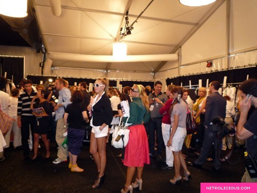 New York Fashion Week   Day #2: Lacoste Spring 09 Show + Backstage