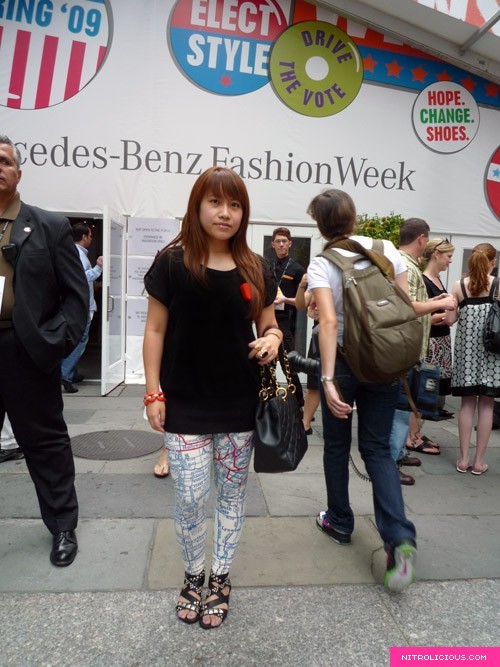 New York Fashion Week   Day #2: Lacoste Spring 09 Show + Backstage