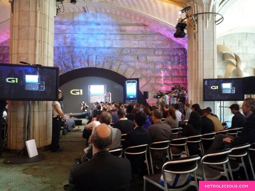T Mobile HTC G1 x Google Android Launch Event