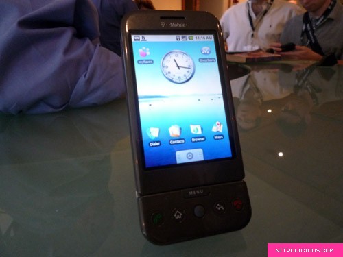 T Mobile HTC G1 x Google Android Launch Event