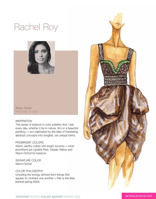 Pantone Fashion Color Report   Spring 2009