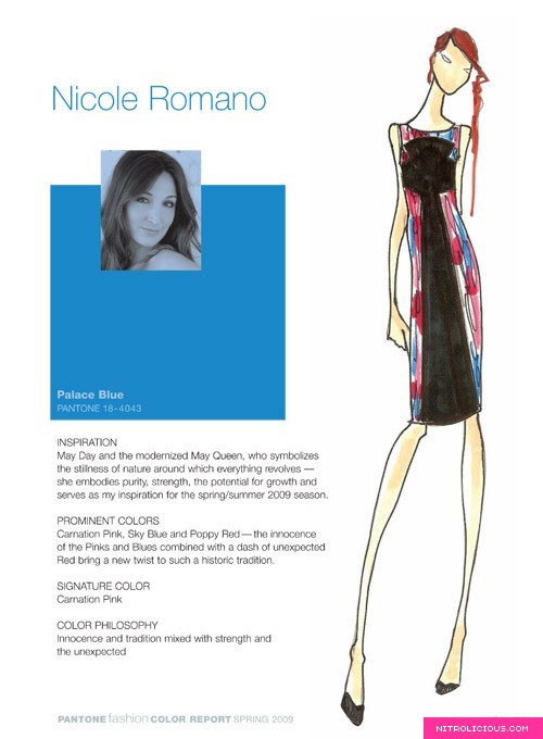 Pantone Fashion Color Report   Spring 2009