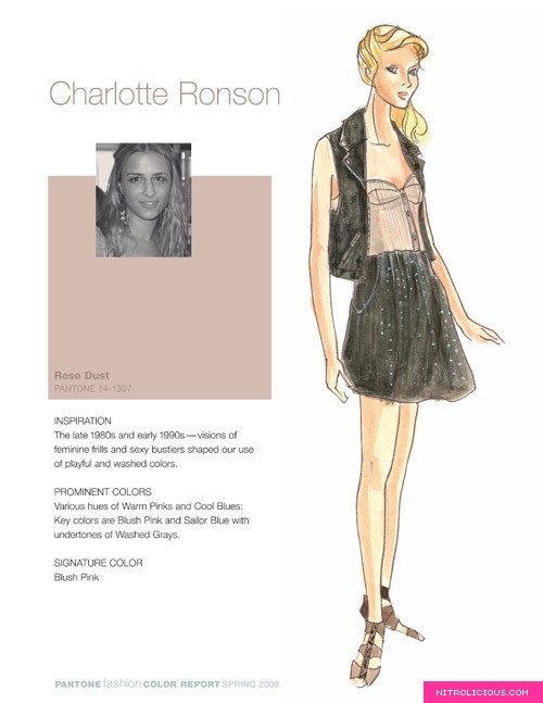 Pantone Fashion Color Report   Spring 2009