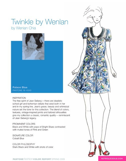 Pantone Fashion Color Report   Spring 2009