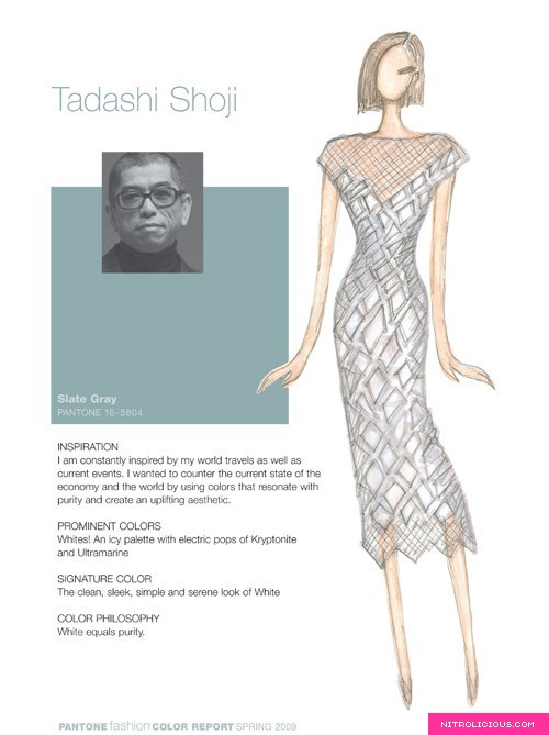 Pantone Fashion Color Report   Spring 2009