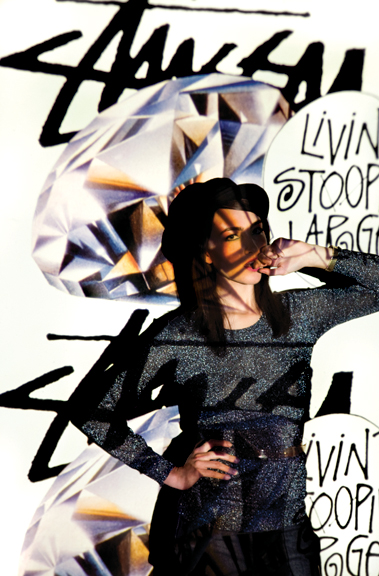 Stussy Girls Fall 2008 Ad Campaign