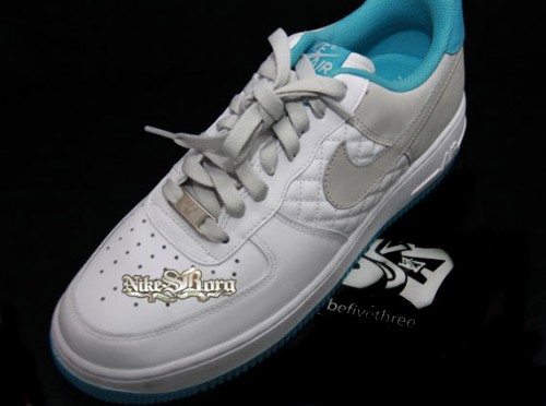 Nike Womens Air Force 1 - White - Neutral Grey - Cayman