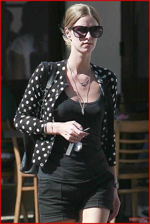 Nicky Hilton Rockin COMME des GARCONS for H&M