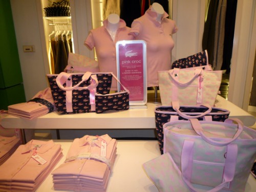 Lacoste x VOGUE Pink Croc Collection Launch Event