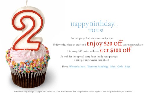 Piperlimes Birthday Treat   $20 Off!