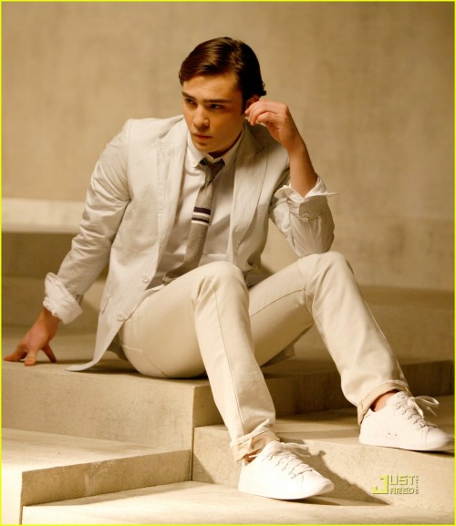 First Look: Ed Westwick for K Swiss Ad Campaign